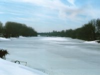 Kupalište, pogled na Kupu zima 2012. godine